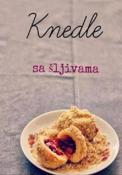 Knedle sa sljivama